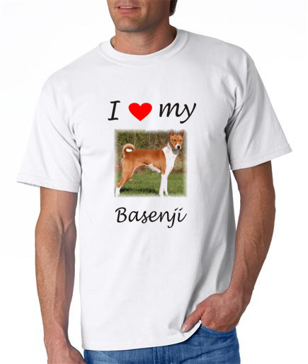 Dogs - Basenji Picture on a Mens Shirt